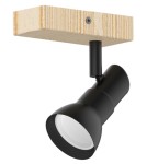 Kinkiety regulowane - Zuma Line Triest Kinkiet JP01A-SP01-BWD.344 czarny mat - product 2