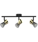 Lampy sufitowe reflektory - Zuma Line Cento Lampa Sufitowa TK220532-3BG czarny mat - product 2