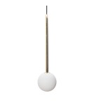 Lampy do szynoprzewodów 1 fazowych - Zuma Line Ali 1 Lampa Wisząca Do Szynoprzewodu Jednoobwodowego (1-Fazowego) Biały / Złoty 9060Wh - product 2