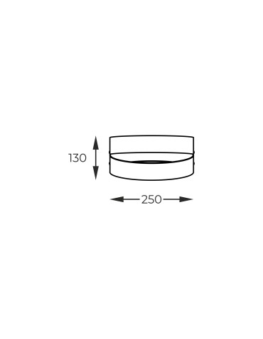 Zuma Line Kinkiet TORNADO czarny/black - produkt 2