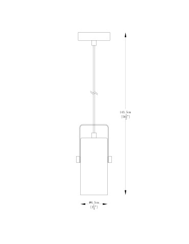 Zuma Line Resi Lampa Wisząca Czarny Matowy / Złoty A8165-1 - produkt 2
