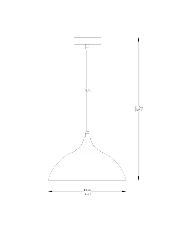 Zuma Line Sarda Lampa Wisząca Czarny Matowy / Złoty A8134 - produkt 2