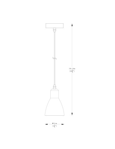 Zuma Line Mora Lampa Wisząca Czarny Mat / Biały A8102-1 - produkt 2