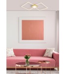 Lampy sufitowe LED - Zuma Line Hex Lampa Sufitowa Led Nowoczesna Złoty Rlx96474-1B - product 2