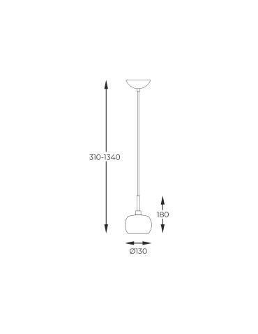 Zuma Line Crystal Lampa Wisząca Złoto Francuskie P0076-01A-F7Hf - produkt 2