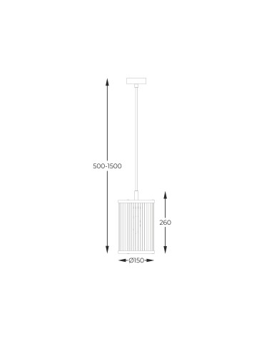 Zuma Line Sergio Lampa Wisząca Czarny Mat P0528-01F-P7Ac - produkt 2