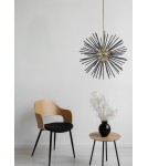 Lampy wiszące - Zuma Line Urchin Lampa Wisząca Francuski Złoto / Czarny P0491-09C-F7BC - product 2