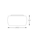 Lampy sufitowe z kryształami - Zuma Line Crystal Lampa Sufitowa Złoto Francuskie C0076-05L-F4HF - product 2