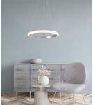 Lampy wiszące okręgi - Zuma Line Newa Lampa Wisząca Ring Aluminium 11677 - product 2