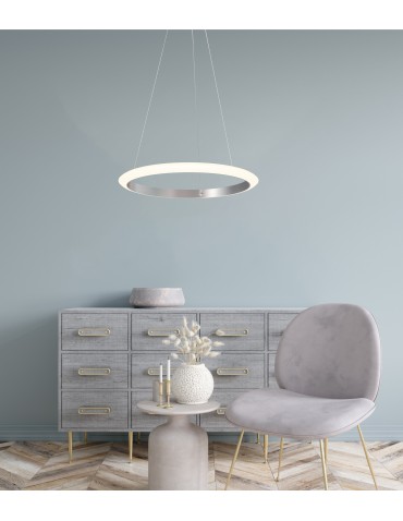 Zuma Line Newa Lampa Wisząca Ring Aluminium 11677 - produkt 2