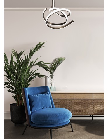 Zuma Line Viso Lampa Sufitowa Czarny Mx9932-2-3Bd - produkt 2