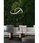 Lampy wiszące LED - Zuma Line Indigo Lampa Wisząca Czarny Mat/Złoty Md9717-1-3Bgd - product 6