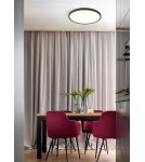 Plafony LED - Zuma Line Cami Sufitowa z Przełącznikiem Barwy Światła 3000K/4000K/6000K Czarny/Biały WM-BP1108-L-BL - product 2