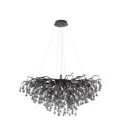 Lampy wiszące glamour - Paul Neuhaus Icicle Żyrandol/Wisząca Czarny 2192-18 - product 2