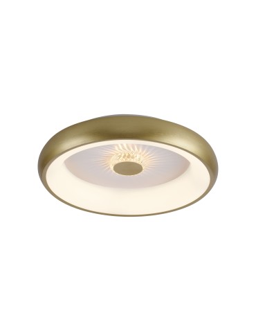 Leuchten Direkt Vertigo 45cm Sufitowa Z Pilotem Z Regulacją Barwy Światła I Ściemnianiem Mosiądz Mat 14384-60 - product 2