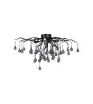 Lampy sufitowe - Paul Neuhaus Icicle 30cm Lampa Sufitowa 4Xg9 Czarny 8090-18 - product 2