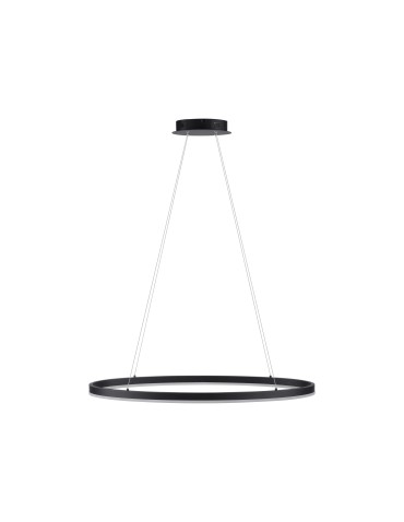 Paul Neuhaus Titus 80cm Wisząca Owalna Funkcja Płynnego Ściemniania Zwykłym Włącznikiem Ściennym Antracyt 2392-13 - produkt 2