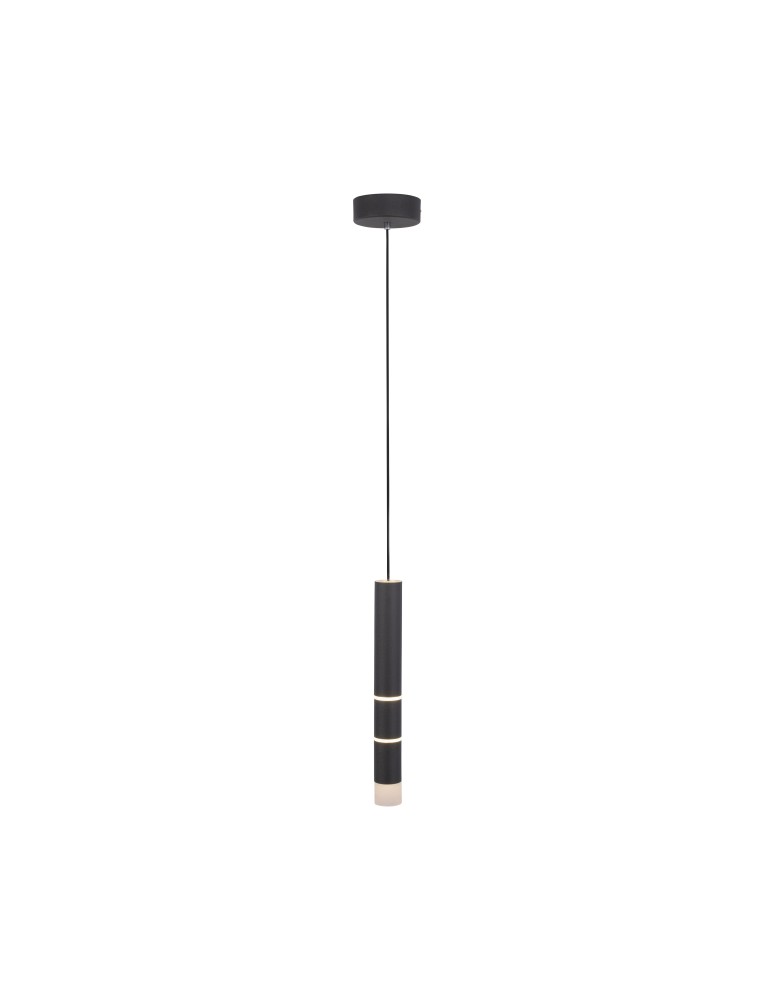 Lampy wiszące - Paul Neuhaus Pure-Vega Wisząca Sterowanie Ręczne W Kloszu 7 Wariantów Świecenia Czarny 2211-18 - product kolory-swiatla.pl 2