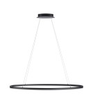 Lampy wiszące - Paul Neuhaus Titus 118cm Wisząca Owalna Funkcja Płynnego Ściemniania Zwykłym Włącznikiem Ściennym Antracyt 2393-13 - produkt 2