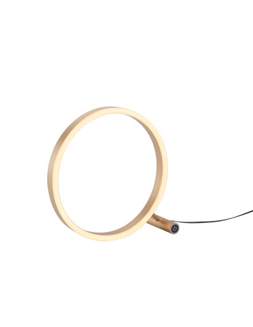 Leuchten Direkt Ritus Lampa Stołowa 30cm Ściemniacz Dotykowy Mosiądz Mat 15390-60 - produkt 2