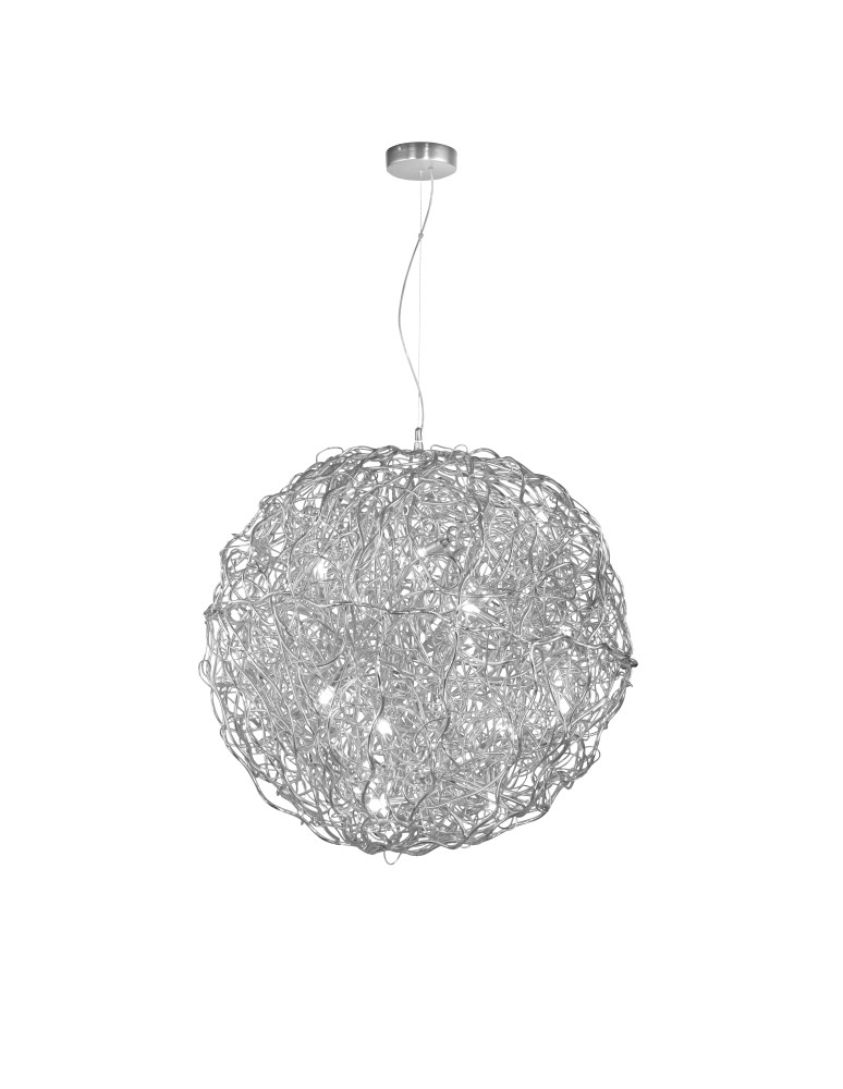 Lampy wiszące - Paul Neuhaus Sarea 75cm Wisząca 15Xg9 Srebrny 2019-21 - product kolory-swiatla.pl 2