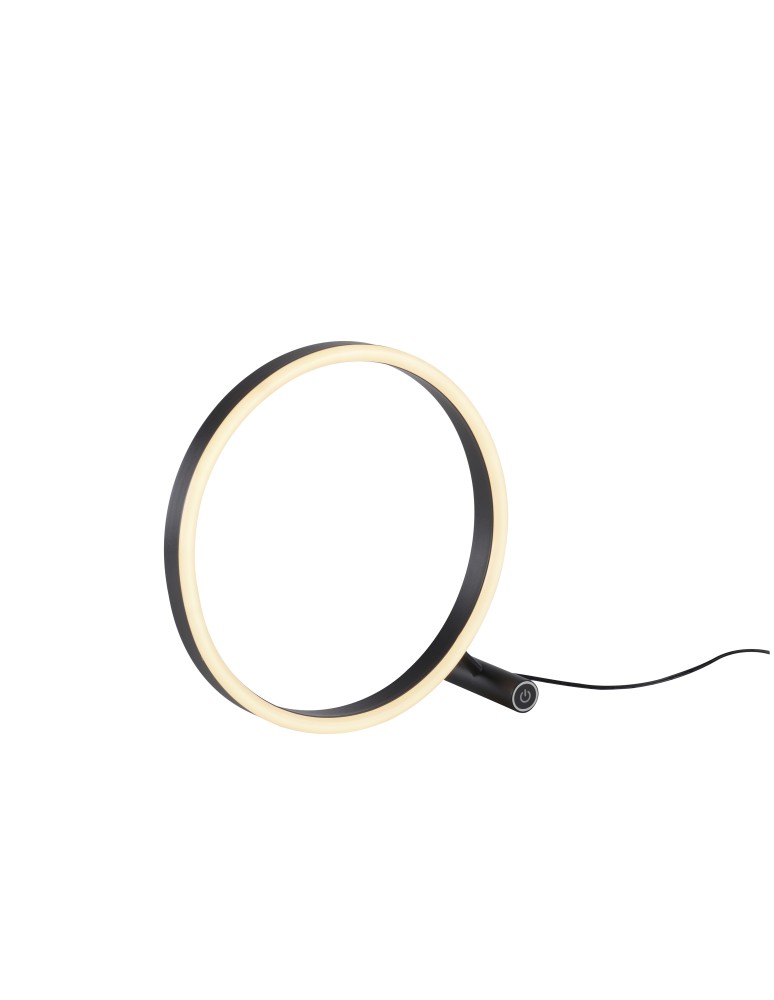 Lampy stołowe LED - Leuchten Direkt Ritus Lampa Stołowa 30cm Ściemniacz Dotykowy Antracyt 15390-13 - product kolory-swiatla.pl 2
