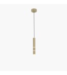 Lampy wiszące - Paul Neuhaus Pure-Vega Wisząca Sterowanie Ręczne W Kloszu 7 Wariantów Świecenia Mosiądz Mat 2211-60 - product 2