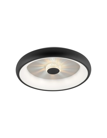 Leuchten Direkt Vertigo 45cm Sufitowa Z Pilotem Z Regulacją Barwy Światła I Ściemnianiem Czarny 14384-18 - produkt 2