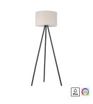 Lampy podłogowe trójnóg - Zuma Line HOLLY CZARNY/BIAŁY 19827-18 PODŁOGOWA - product 2