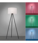 Lampy podłogowe trójnóg - Zuma Line HOLLY CZARNY/BIAŁY 19827-18 PODŁOGOWA - product 4