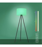 Lampy podłogowe trójnóg - Zuma Line HOLLY CZARNY/BIAŁY 19827-18 PODŁOGOWA - product 6