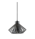 Lampy wiszące loftowe - Zuma Line DOLIA CZARNY A8080-BK WISZĄCA - product 1