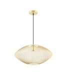 Lampy wiszące druciane - Zuma Line ORION ZŁOTY A8032L-GD WISZĄCA - product 1