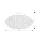 Lampy sufitowe loftowe - industrialne - Zuma Line ORION ZŁOTY A8193-GD SUFITOWA - product 2