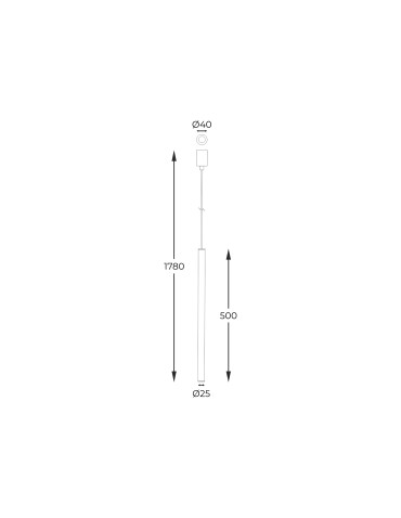Zuma Line NOVA ZŁOTY A8187S WISZĄCA - produkt 2