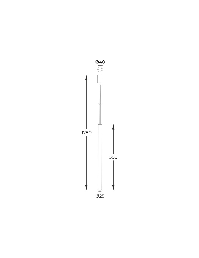 Lampy wiszące sople - Zuma Line NOVA ZŁOTY A8187S WISZĄCA - product kolory-swiatla.pl 2