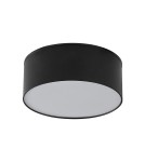 Plafony okrągłe - Zuma Line SOLARI CZARNY/BIAŁY WM-TD8880-M-3K-BL SUFITOWA - product 1