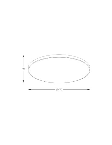 Zuma Line VERI CZARNY/BIAŁY WM-C7300-M-BL SUFITOWA - produkt 2