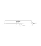 Kinkiety nad lustro - Zuma Line ARVI CZARNY W89551-60BK KINKIET - product 3
