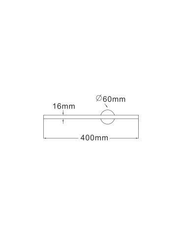 Zuma Line TROY CZARNY W90477-40BK KINKIET - produkt 2