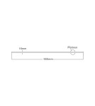 Kinkiety designerskie - Zuma Line TROY CZARNY W90477-90BK KINKIET - product 2