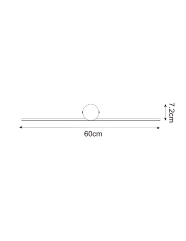 Zuma Line FAD ZŁOTY WL22032H-L60 KINKIET - produkt 2