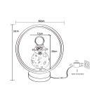 Zuma Line WIELOKOLOROWY BX04S123D-1 STOŁOWA Zuma Line WIELOKOLOROWY BX04S123D-1 STOŁOWA