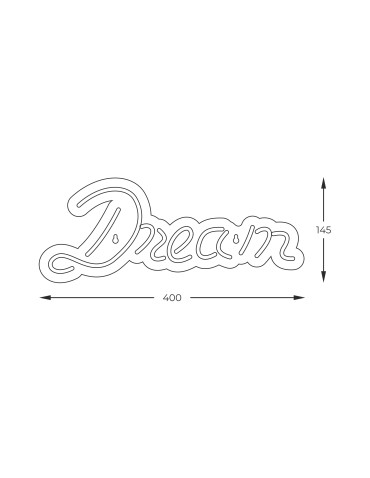 Zuma Line NEON NIEBIESKI FM-WN37 KINKIET - produkt 2