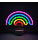 Lampy stołowe dziecięce - Zuma Line NEON RÓŻOWY/NIEBIESKI/ZIELONY/ŻÓŁTY/CZERWONY FM-NB04 STOŁOWA - product 2