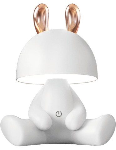 Zuma Line KRÓLICZEK BIAŁY KDR-6301-WH BIURKOWA