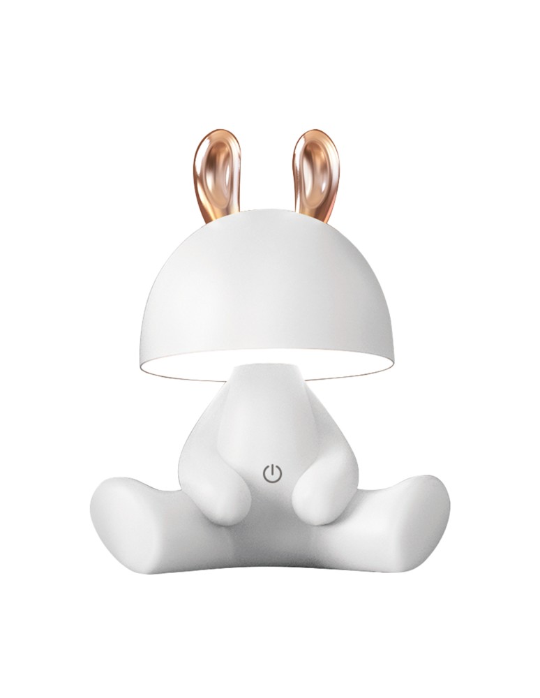 Zuma Line KRÓLICZEK BIAŁY KDR-6301-WH BIURKOWA Zuma Line KRÓLICZEK BIAŁY KDR-6301-WH BIURKOWA