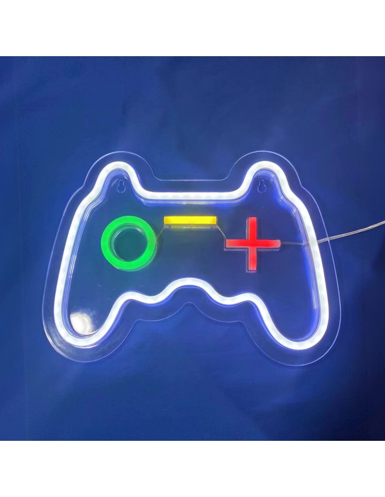 Lampy stołowe dekoracyjne - Zuma Line NEON NIEBIESKI/ZIELONY/ŻÓŁTY/CZERWONY FM-WN67 KINKIET - product kolory-swiatla.pl 2