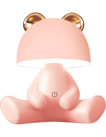 Zuma Line MIŚ RÓŻOWY KDR-6303-PK BIURKOWA