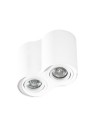 Azzardo BROSS 2 WHITE 2xGU10 Natynkowa Biały AZ0859